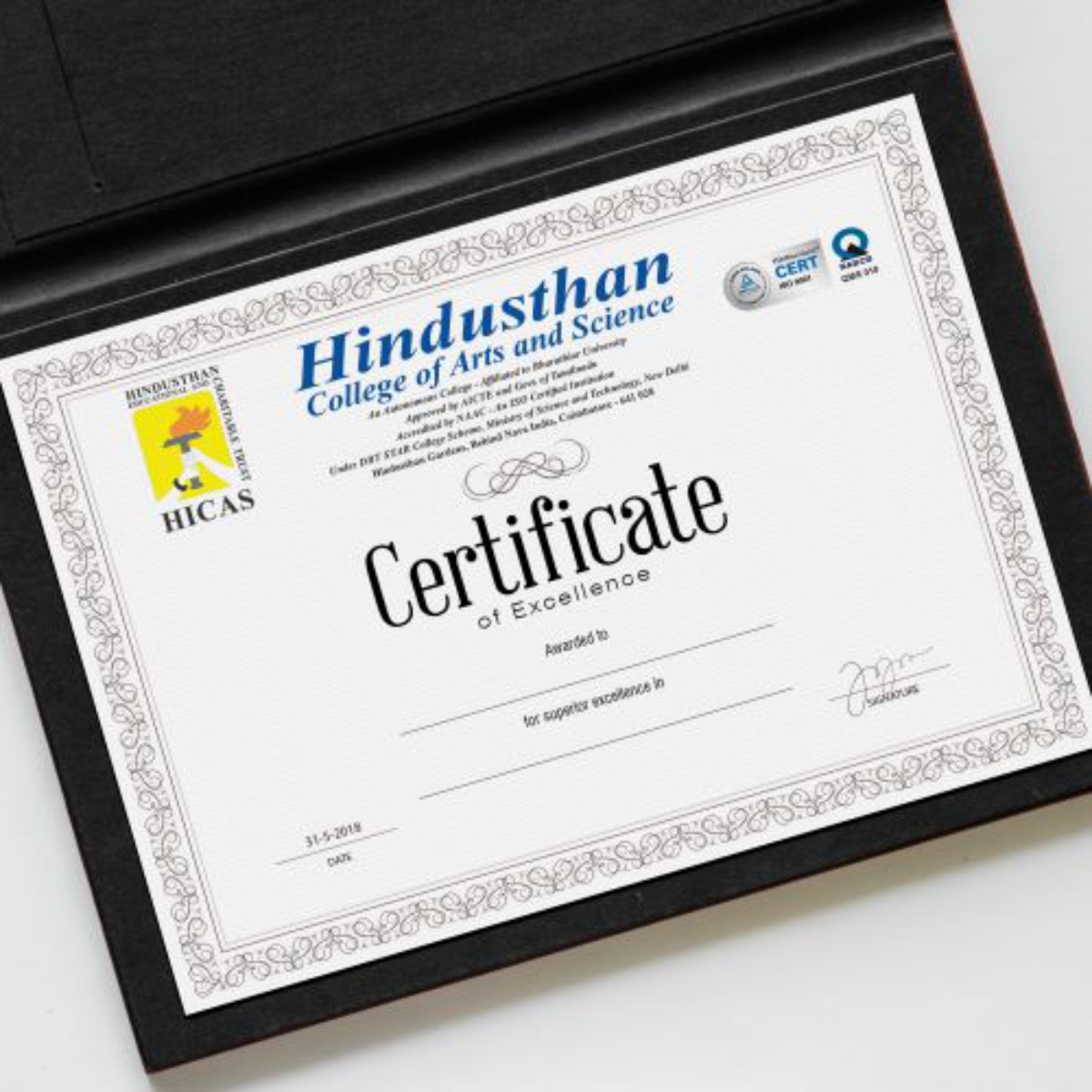 CERTIFICATION PRINTING 